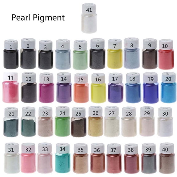 COOLHOOD Powder-1 Color Pigment Supply Pearls for Makeup/lip Gloss Coloring/soap Making/epoxy Dye/colorant Craft