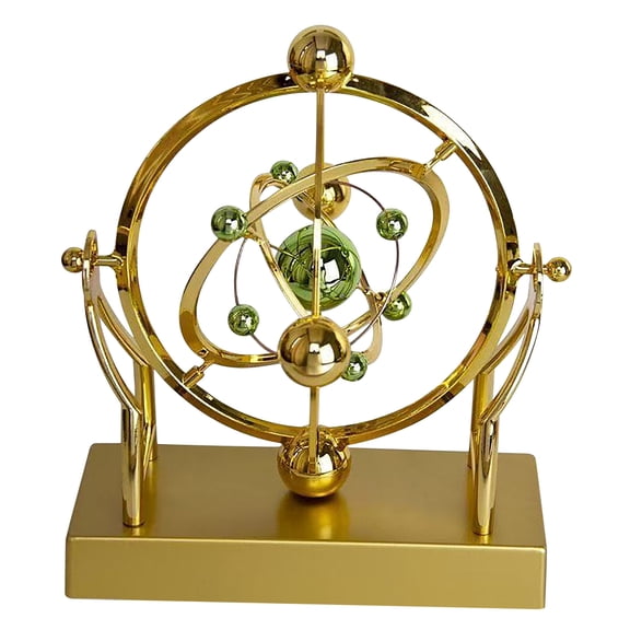 COOLHOOD Premium Permanent Motion Desk Toy With Steel Globes For Office Calm Ease And Creative Focus Enhancement