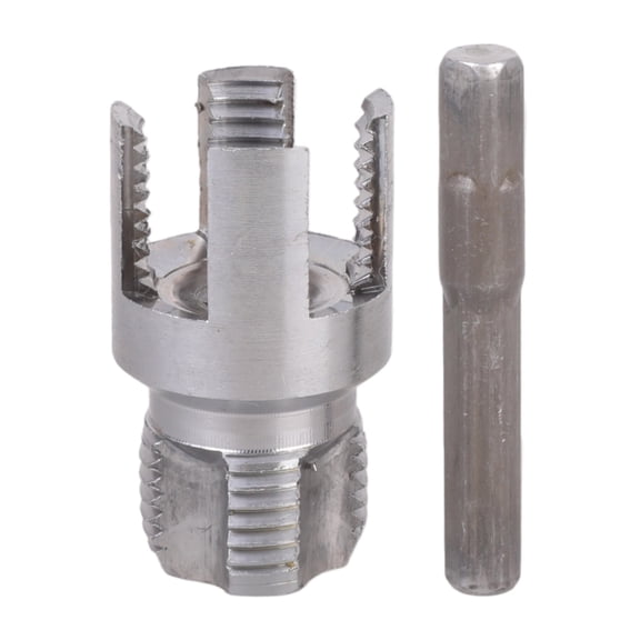 COOLHOOD Professional Pipe Threader Set Threading Tool For Plumbing Systems Includes 1/2inch or 3/4inch Die Heads