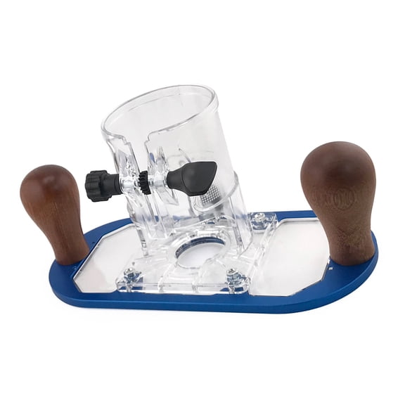 COOLHOOD Professional Woodworking Router Base Stabilizers With Clear Cover Adjustable Depth Durability Construction