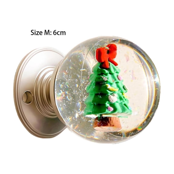 COOLHOOD Resin Knob - Artistic Decorative Handle with Inlaid Crystal Craft, for Wardrobe Cabinet B