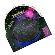 COOLHOOD Rotating Star Chart Map Suitable For Astronomy Enthusiasts Schools Science Clubs Portable Stargazing & Planet Discovery