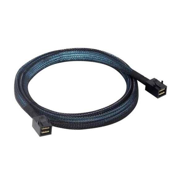 COOLHOOD SFF 8643 to SFF 8643 Adapter Cable with Sideband Female and Female Computer Connector