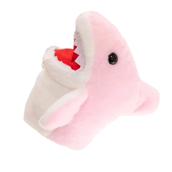 COOLHOOD Soft Cartoon Plush Hand Puppet With Movable Mouth Interactive Fish Stuffed Animals Toy For Pretend Play Storytelling Kid