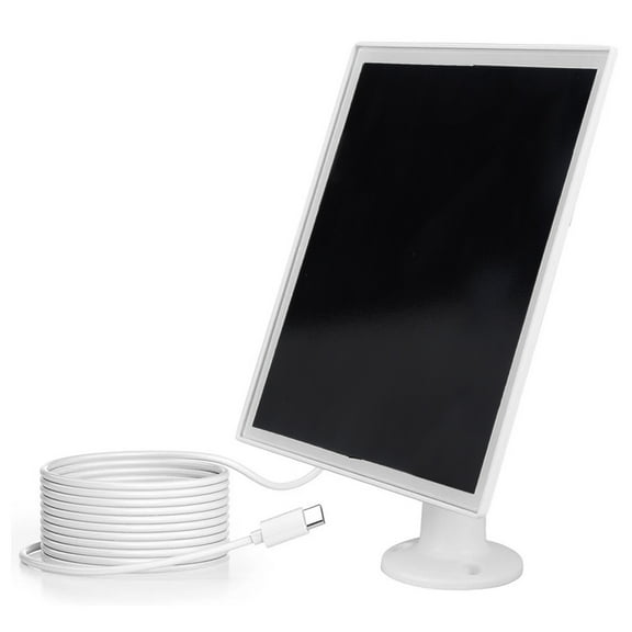 COOLHOOD Solars Panel for Security Camera,6W Solars Panel Type ,Camera Solars Panel for Rechargeable Battery Camera