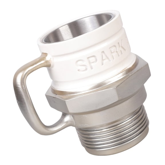 COOLHOOD Sparks Plugs Shaped Coffee Mug For Car Enthusiasts Resin Cup With Heat Insulation For Mechanics And Auto Lover