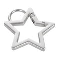 thumbnail image 1 of COOLHOOD Stainless Steel Spring Hook Carabiner,Stainless Steel Clip Star Shape for Jewelry Making Keychain Bag, 1 of 3