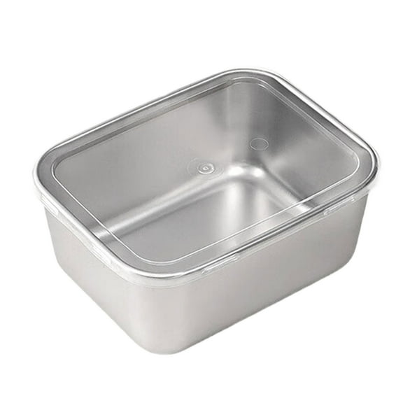 COOLHOOD Stainless Steel Tiramisu Mold Set Nonstick Dessert Mould Cake Pans with Lid Professional Baking Sheet for Home Use