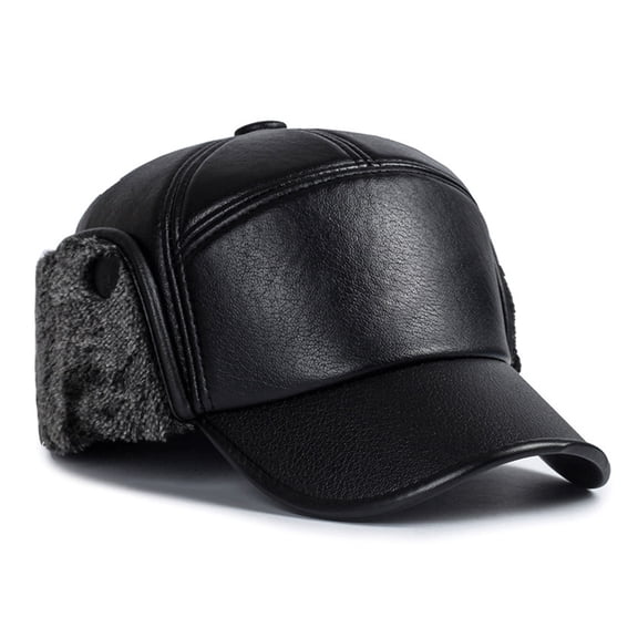 COOLHOOD Stylish Sports Hat for Outdoor Activity Warm Hat for Dad Uncle and Grandpa Men Baseball Hat Elderly Trend Warm Hat