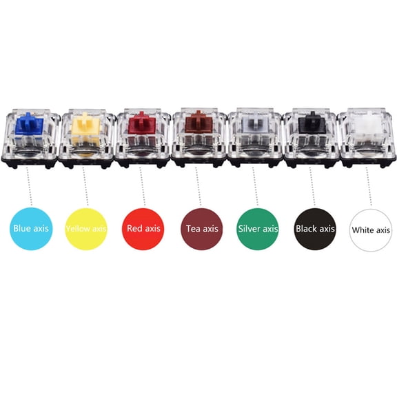COOLHOOD Switches Interchange Mechanical Keyboard SK61 SK64 Blue, Red, Brown, Black,Yellow,
