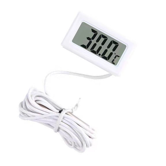 COOLHOOD Temperature Measurement Meter for Fridge Aquarium Freezer Digital Thermometers Temperature Monitor with Waterproof Probe