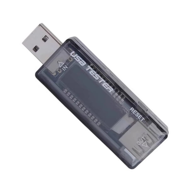 COOLHOOD USB Power Meter Tester USB Multimeter USB Voltages Current Power Tester Supporting QC2.0 for Fast Charging Devices