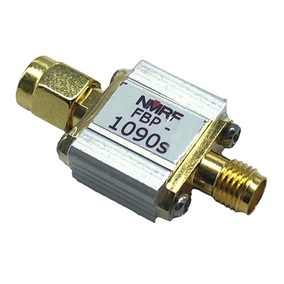 COOLHOOD Ultra-small 1090MHz ADS-B Aviation Frequency Band Pass Filter 50 Ohms Reducing Noise Band-Pass Filter