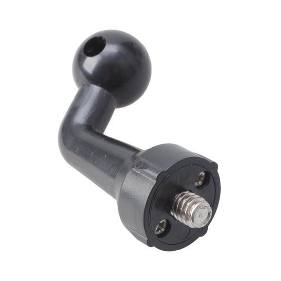 COOLHOOD Universals 17mm Ball Elbow Adapter with 1/4 Male Screw for Smartphone Tablet Car Mount Photography Bracket Accessory