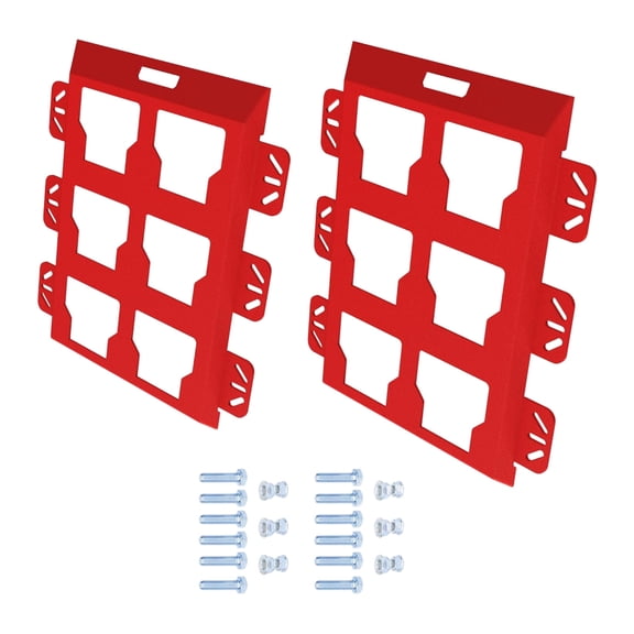 COOLHOOD Upgrade Integral Mounting Plate for Packouts,High-Strength Half Width Plate Power Tool Storage Mounting Plate