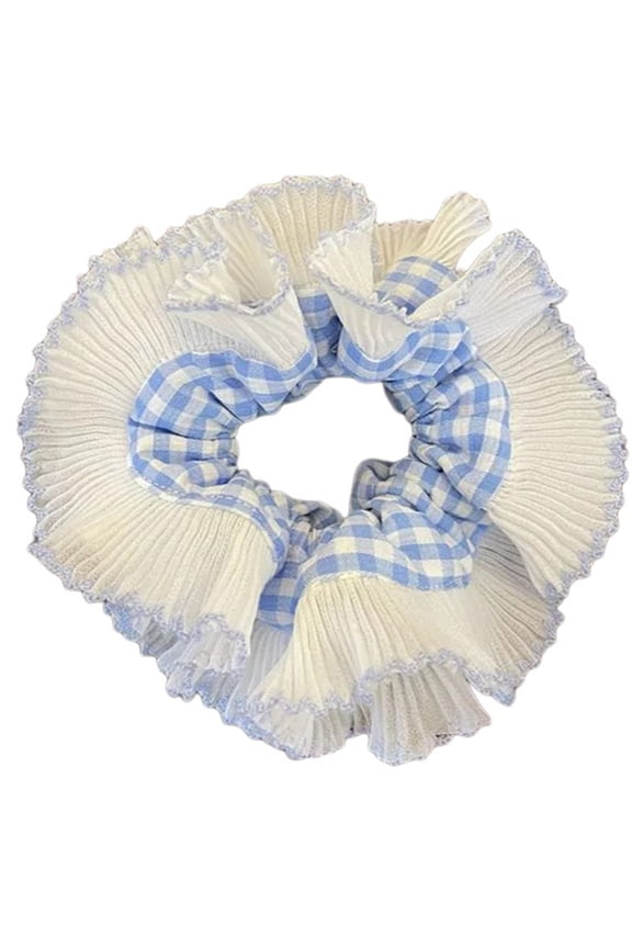 Vintage Lace Hair Scrunchies Updo Oversized Hair Scrunchy Elegant Hair Rope Scrunchy Women Ponytail Holder