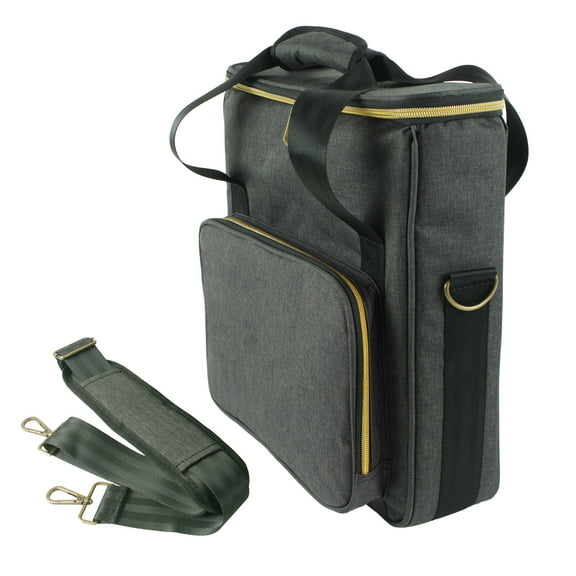 COOLHOOD Vinyls Record Carrying Storage Case Travel Storage Bag Portables Case Instrument Accessories