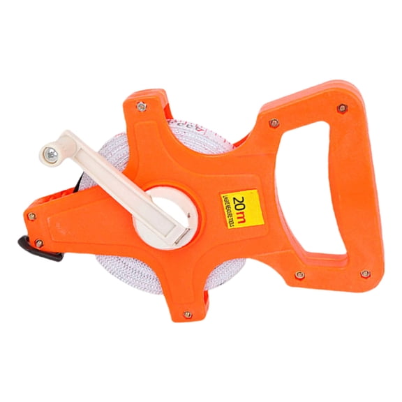 COOLHOOD Waterproof Retractable Ruler Open Reel Tape Measure Easy Grips Handle Fiberglass Tape Measure For Gardening