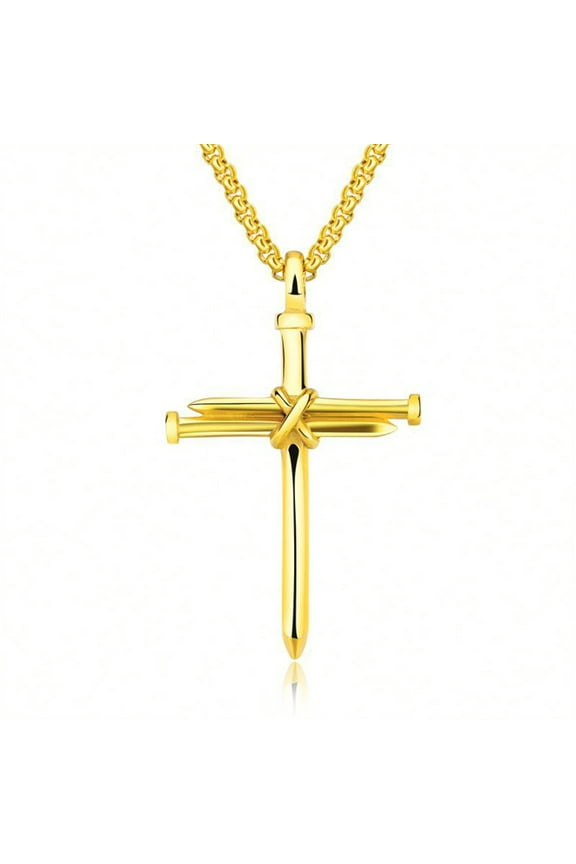 for Men's Necklace Pendant Hip Hop Personality Ornament for Steel Retro Pendant Wild Fashion J