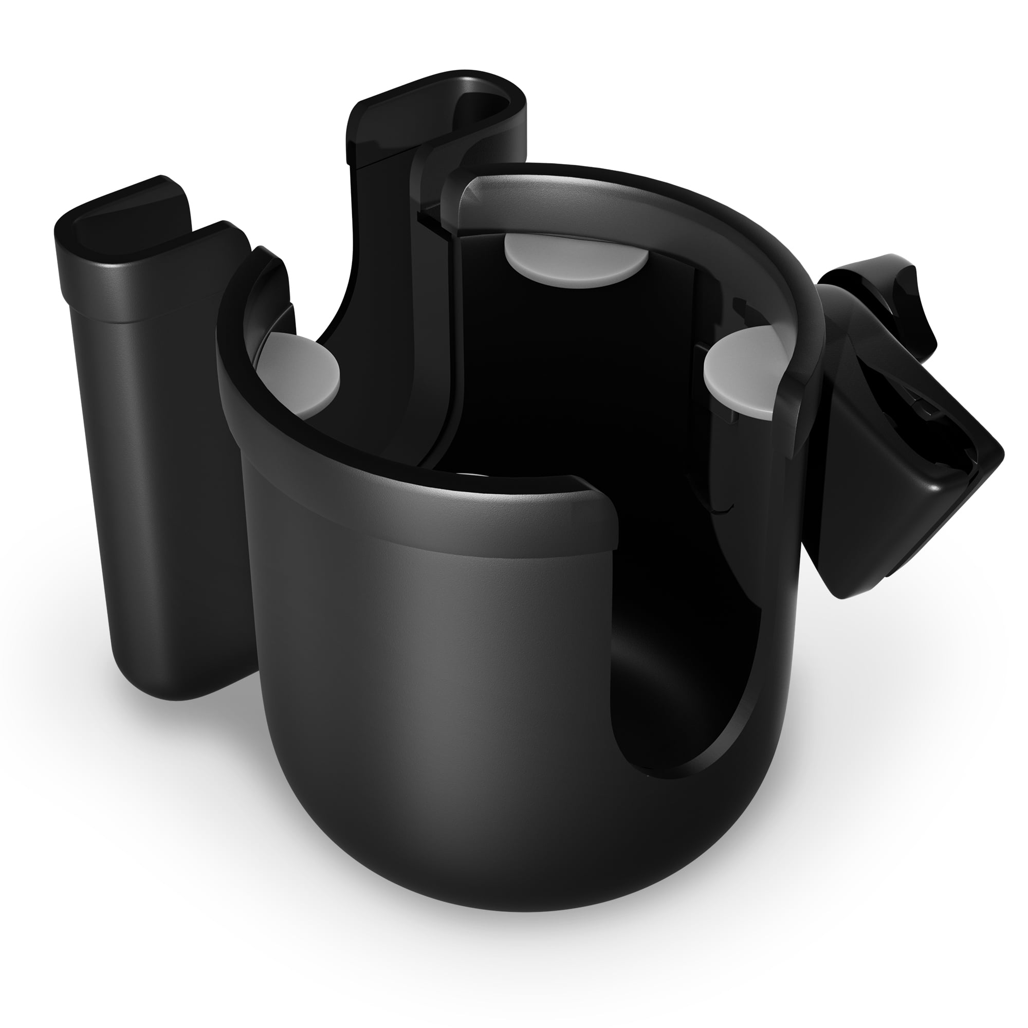 COOLHUT 30+ Miles Long Travel Range Electric Wheelchair Cup Holde, Suitable for walkers, wheelchairs, walkers, Black
