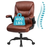 COOLHUT Leather Office Chair, Big and Tall Office Chair 400LBS Wide ...