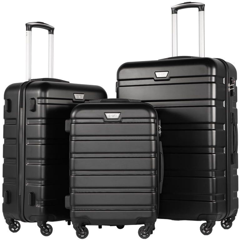 ④KBS TGI 110 ５番～PW用 6本セット COOLIFE Luggage 3 Piece Set Suitcase Spinner Hardshell Lightweight