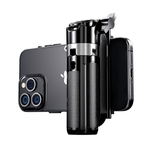 COOLJIER 2025 AI Smart Gimbal 360 Auto Face Tracking Gimbal All-in-one Rotation For Smartphone video Vlog Stabilizer Phone Holder