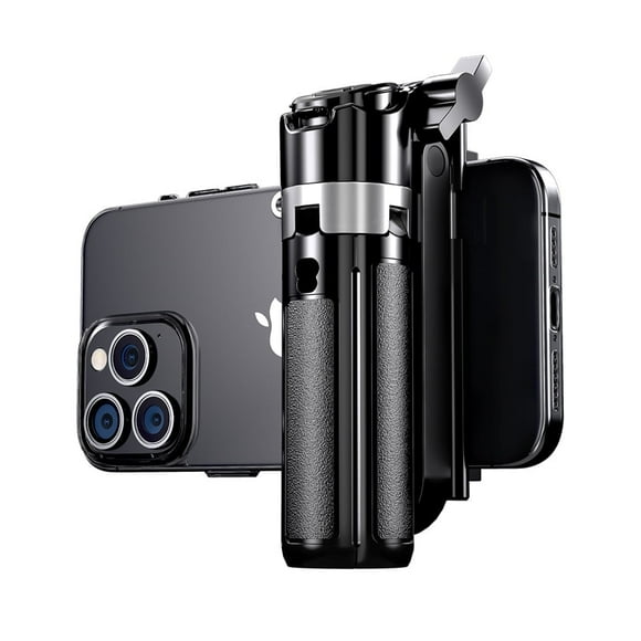 COOLJIER 2025 AI Smart Gimbal 360 Auto Face Tracking Gimbal All-in-one Rotation For Smartphone video Vlog Stabilizer Phone Holder