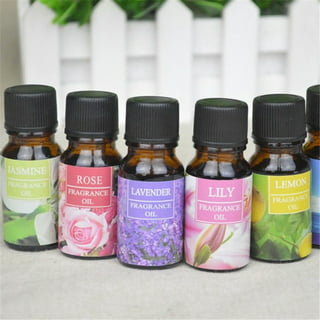 Essential Oils, ESSLUX Floral Aromatherapy Oils Gift Set, Rose, Jasmine,  Ylang Ylang, Cherry Blossom, White Tea, Gardenia, Pure Essential Oils for  Diffuser, Massage, Soap & Candles Making, 6x10ml 