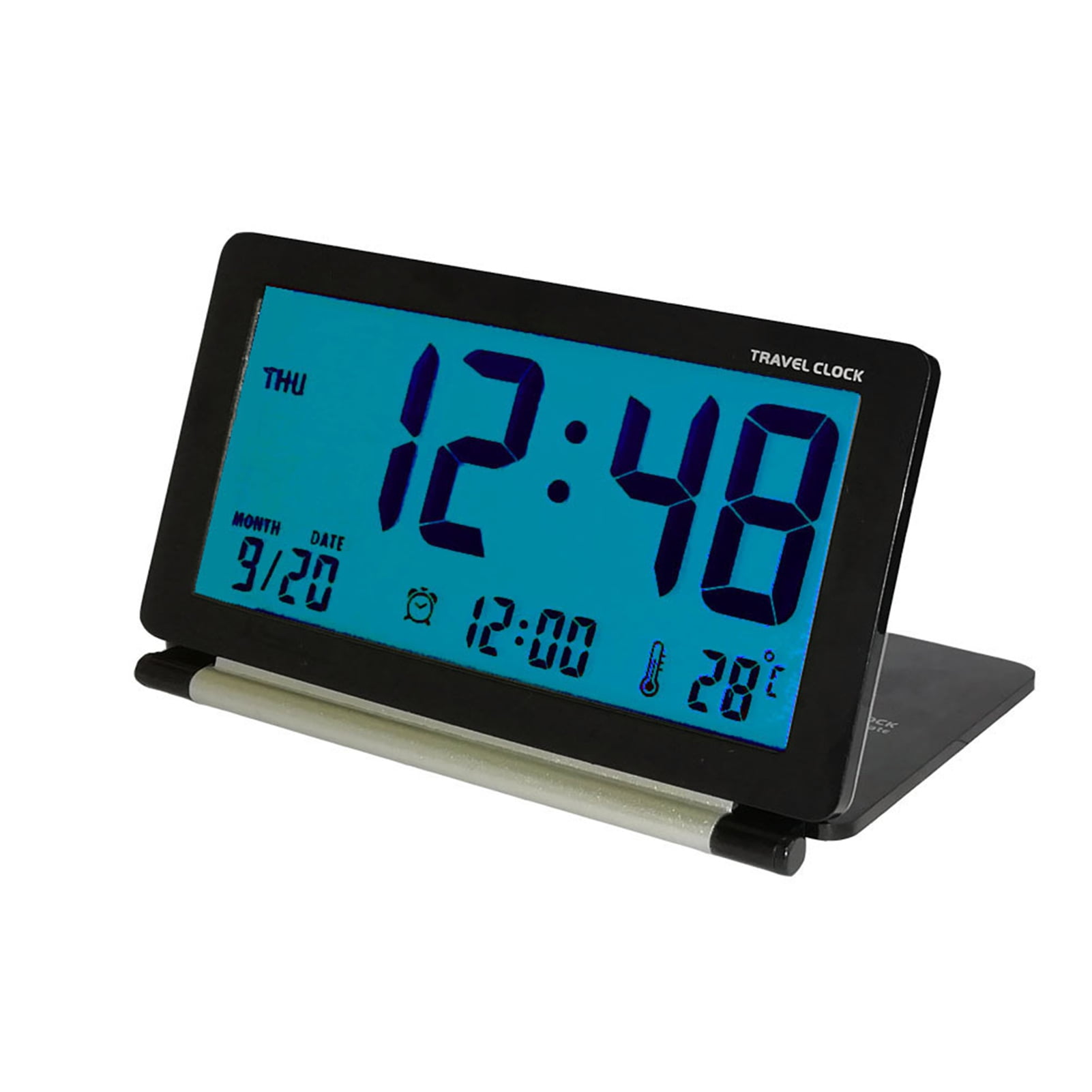 COOLL Compact Folding Clock Foldable Digital Clock Foldable Travel