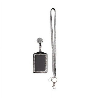Bling Crystal Rhinestone Beaded Id Lanyard With Retractable Reel For ID  Badge Holder Via DHL And FedEx From Partnerworld, $1.44