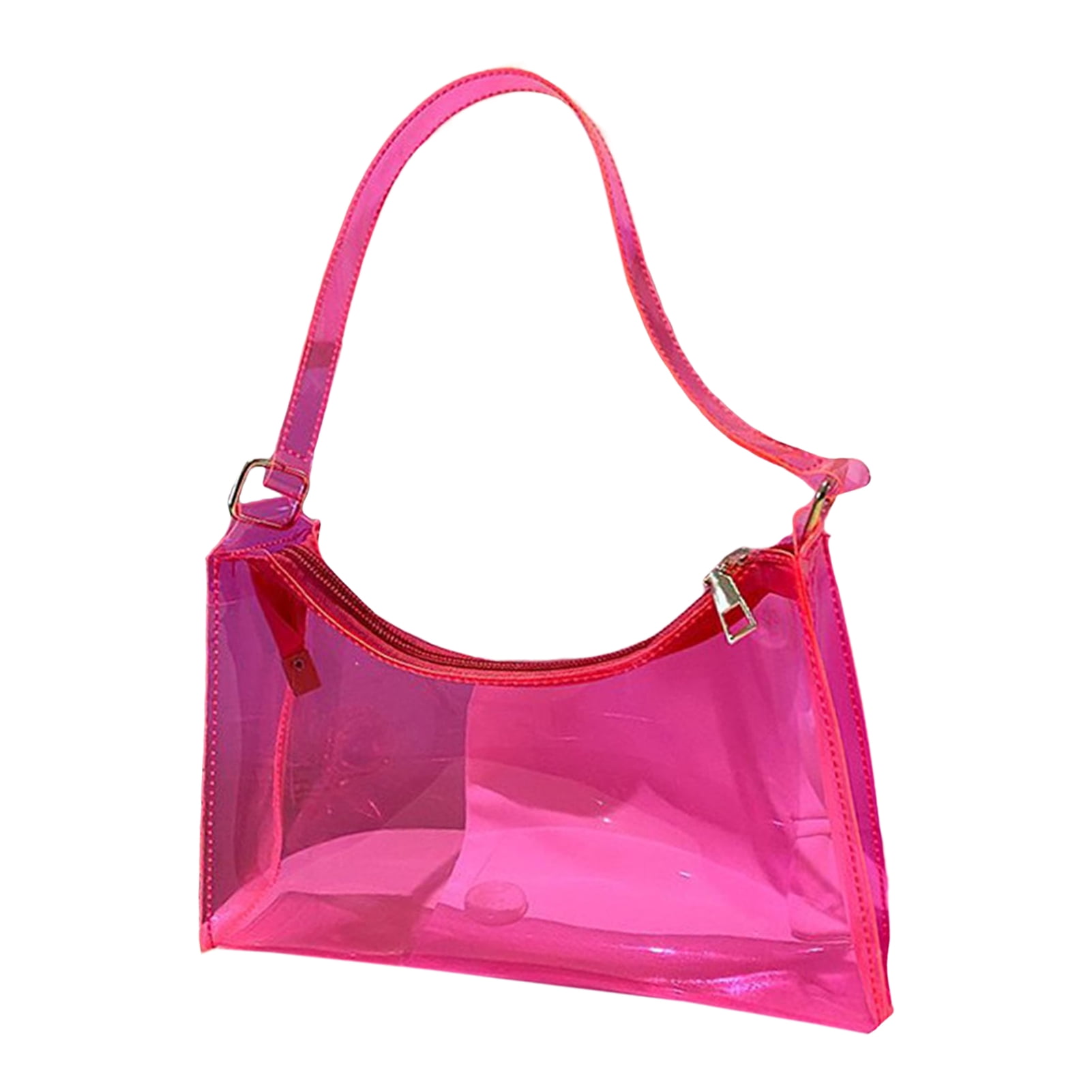 Glitter PVC Large Shoulder Bag