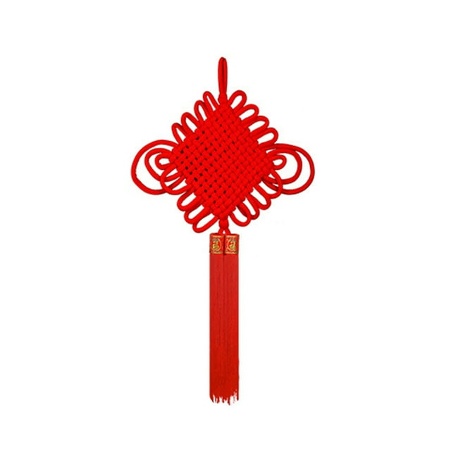 COOLL Traditional Chinese Knot Handmade Chinese Knot Pendant for Wall Decor Door Hanging Traditional Symbol of Good Luck Happiness