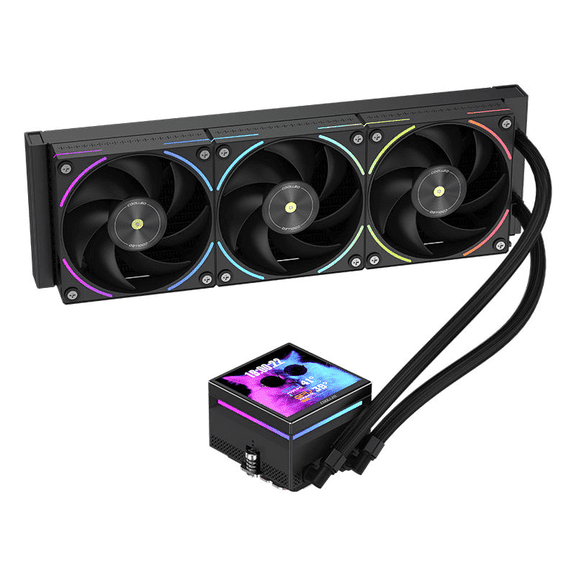 COOLLEO VISION 360 ICE APEX Integrated Water Cooling Radiator Customized theme CPU Water-Cooled Screen Display