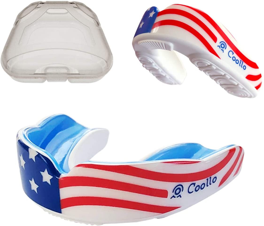 COOLLO SPORTS Boil and Bite Sport Mouth Guard DA Mouthpiece for
