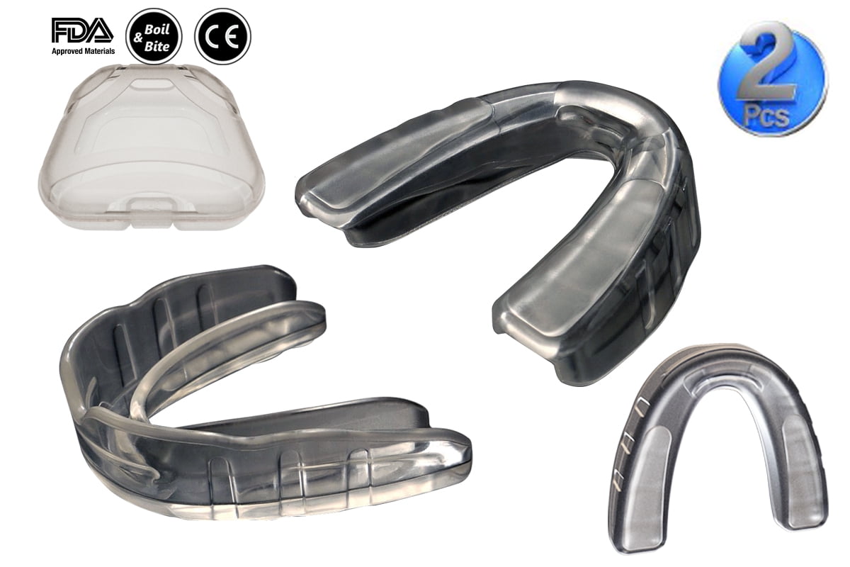 COOLLO SPORTS Boil and Bite Sport Mouth Guard SA Mouthpiece for Basketball, karate, martial arts