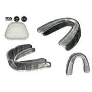 COOLLO SPORTS Boil and Bite Sport Mouth Guard SA Mouthpiece for Basketball, karate, martial arts, wrestling, MMA (Free Case Included)- Adult Size