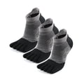 thumbnail image 1 of COOLMAX Unisex Toe Socks 3-Pack - Separated Toe Design for FiveFingers Shoes & Daily Wear, 1 of 6