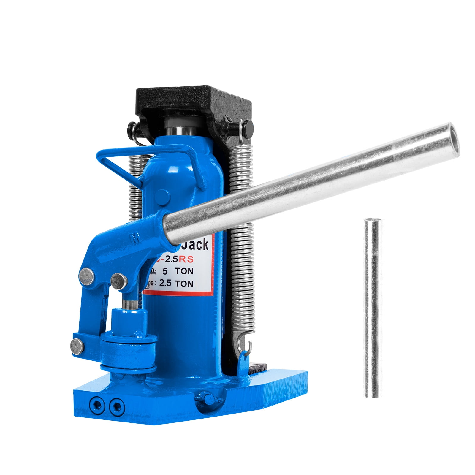 COOLMOVE Air Hydraulic Bottle Jack, 2.5Ton5Ton Jack, Blue Air Jack, Heavy Duty Auto Truck