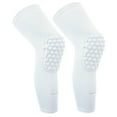 thumbnail image 1 of COOLOMG 2 Packs (1 Pair) Kids Adult EVA Pads Crashproof Basketball Leg Knee Long Sleeve Protector Gear White XS, 1 of 5