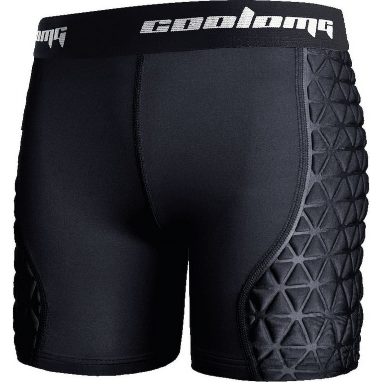 COOLOMG Girls Youth Softball Padded Sliding Shorts Compression Baseball Sliders Shorts Walmart