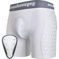 thumbnail image 1 of COOLOMG Men Adult Baseball Sliding Shorts with Athletic Cup Padded Slider Short for Softball Football Hockey, 1 of 5