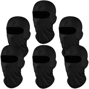 COOLZU Balaclava Face Masks Ski Mask: 6 Pack Full Face Cover Motorcycle Outdoor Protector Scarf Pooh Shiesty Mask for Men Women