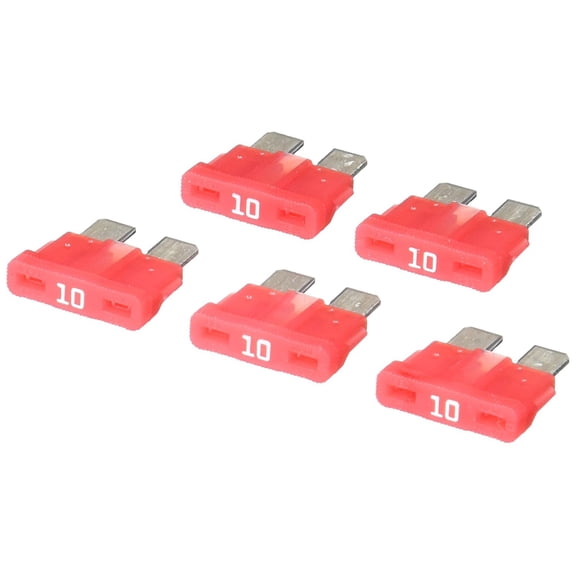COOPER BUSSMANN BK/ATC-10 FUSE, BLADE, 10A, 32V, FAST ACTING (5 pieces)