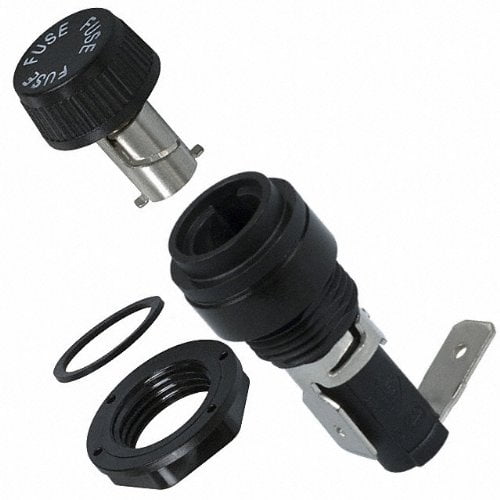 COOPER BUSSMANN BK/HTB-48I-R FUSE HOLDER, 6.3 X 32MM, PANEL MOUNT (50 pieces)