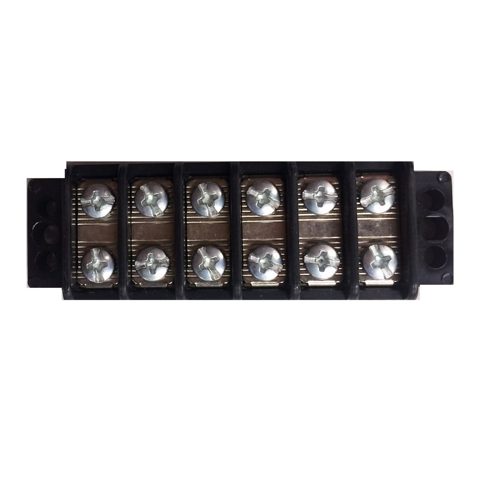 COOPER BUSSMANN TB200-06SP TERMINAL BLOCK, BARRIER, 2ROW 6POS, 22-12AWG (10 pieces)