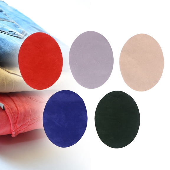 COOPHYA Assorted Color Knee Patch Iron- Patches for Clothes, Easy Fabric Repair and Mending