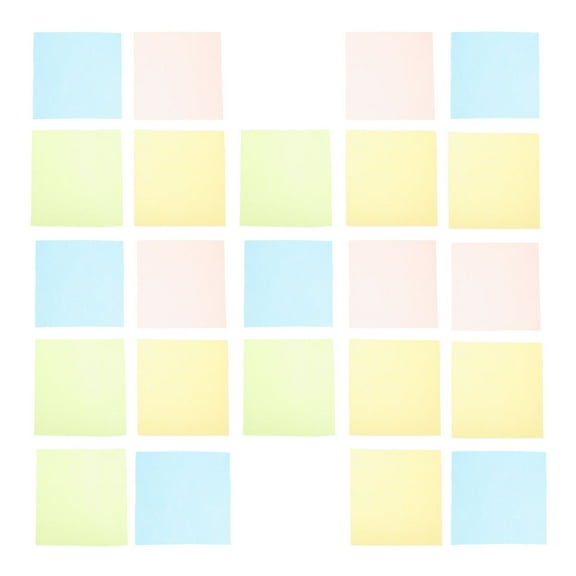 COOPHYA 100Pcs Multi-layer Cleaning Cloths for Eyeglasses and Jewelry in Assorted Colors