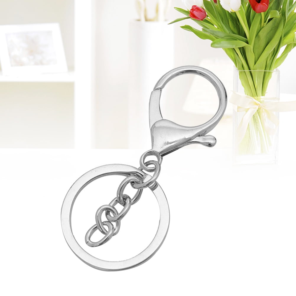 COOPHYA 10Pcs Keyring Chains Shaped Lobster Clasp for Lovers and ...