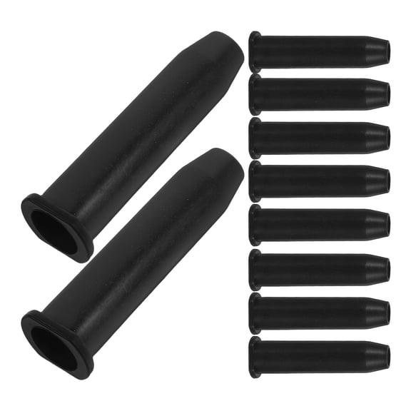 COOPHYA 10Pcs Plastic Patio Planter Pole Accessory in Grey for Simple Installation and Durable Use